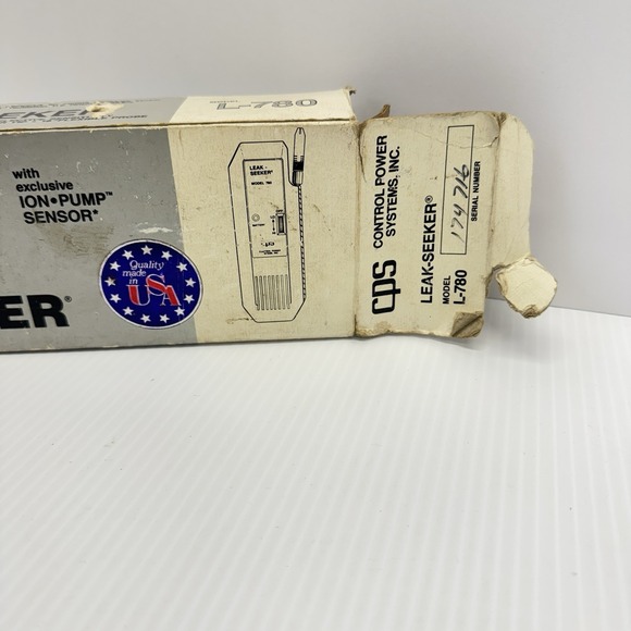 CPS L780 Leak-Seeker Refrigerant Leak Detector, Case Manual Box